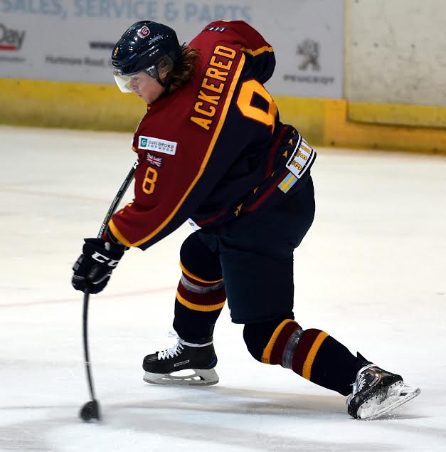 Flames Ackered named EIHL player of the week British Ice Hockey
