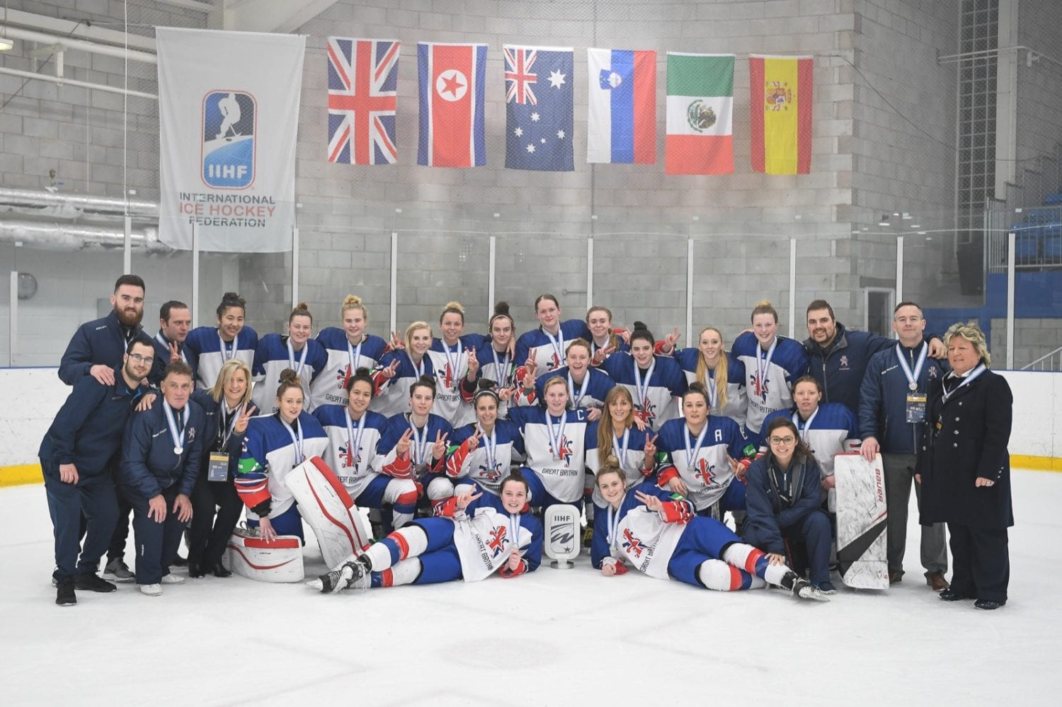 Great Britain Women Silver 2019, British Ice Hockey