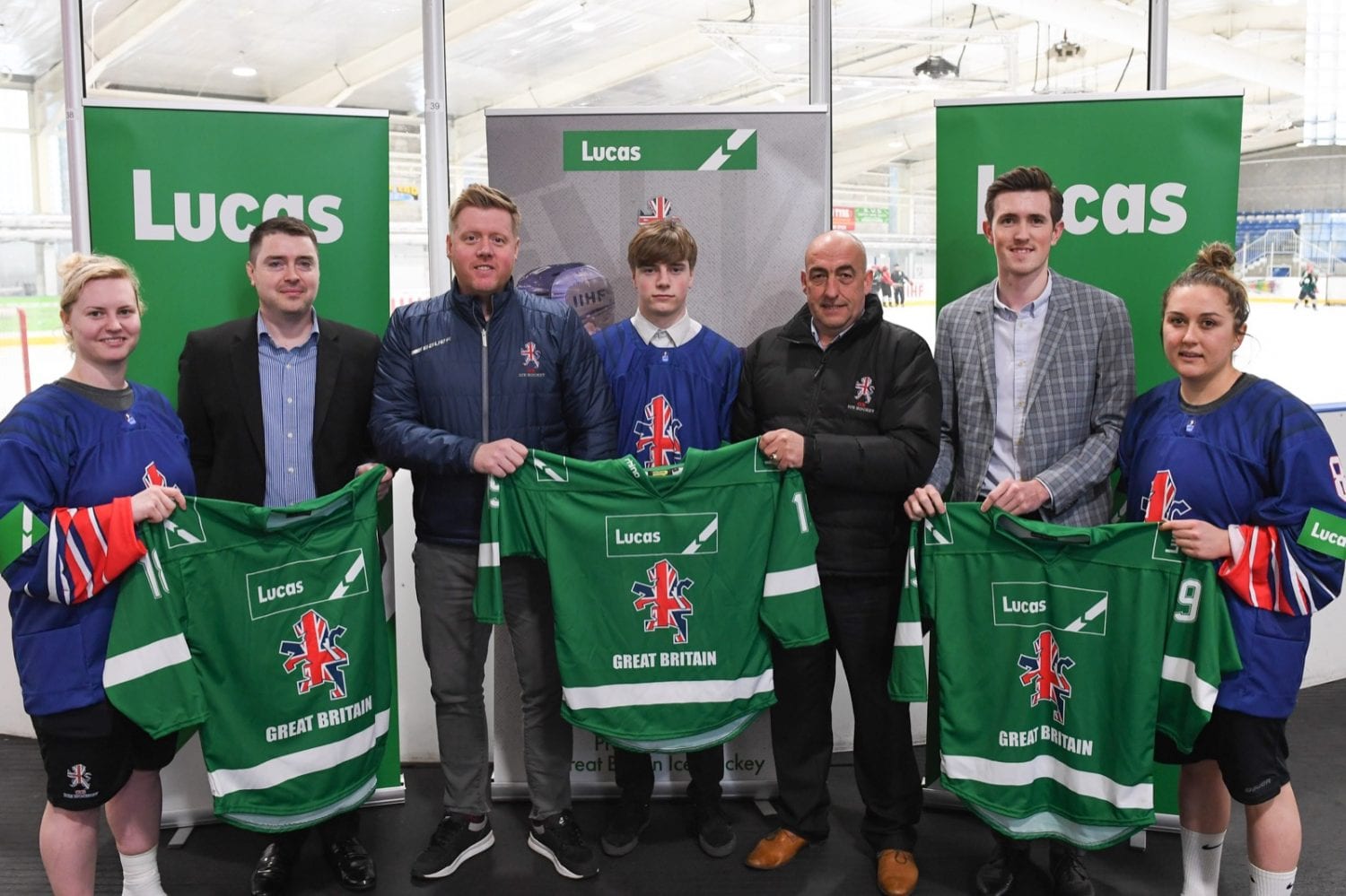 Lucas GB Announcement, British Ice Hockey