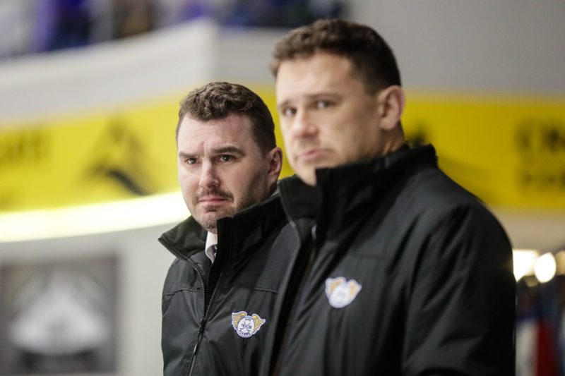 Todd Dutiaume and Jeff Hutchins, formerly of the Fife Flyers (Image: Scott Wiggins)