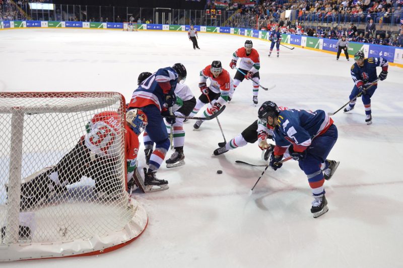 GB Olympic dreams fade as Hungary take win British Ice Hockey