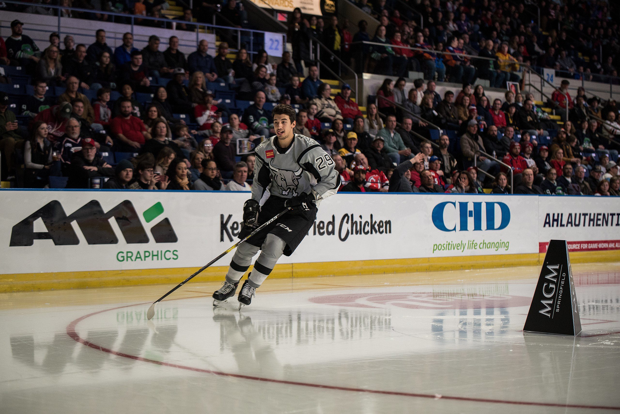 Jordan Kyrou, then with the San Antonio Rampage (Image: AHL / Wikimedia Commons)