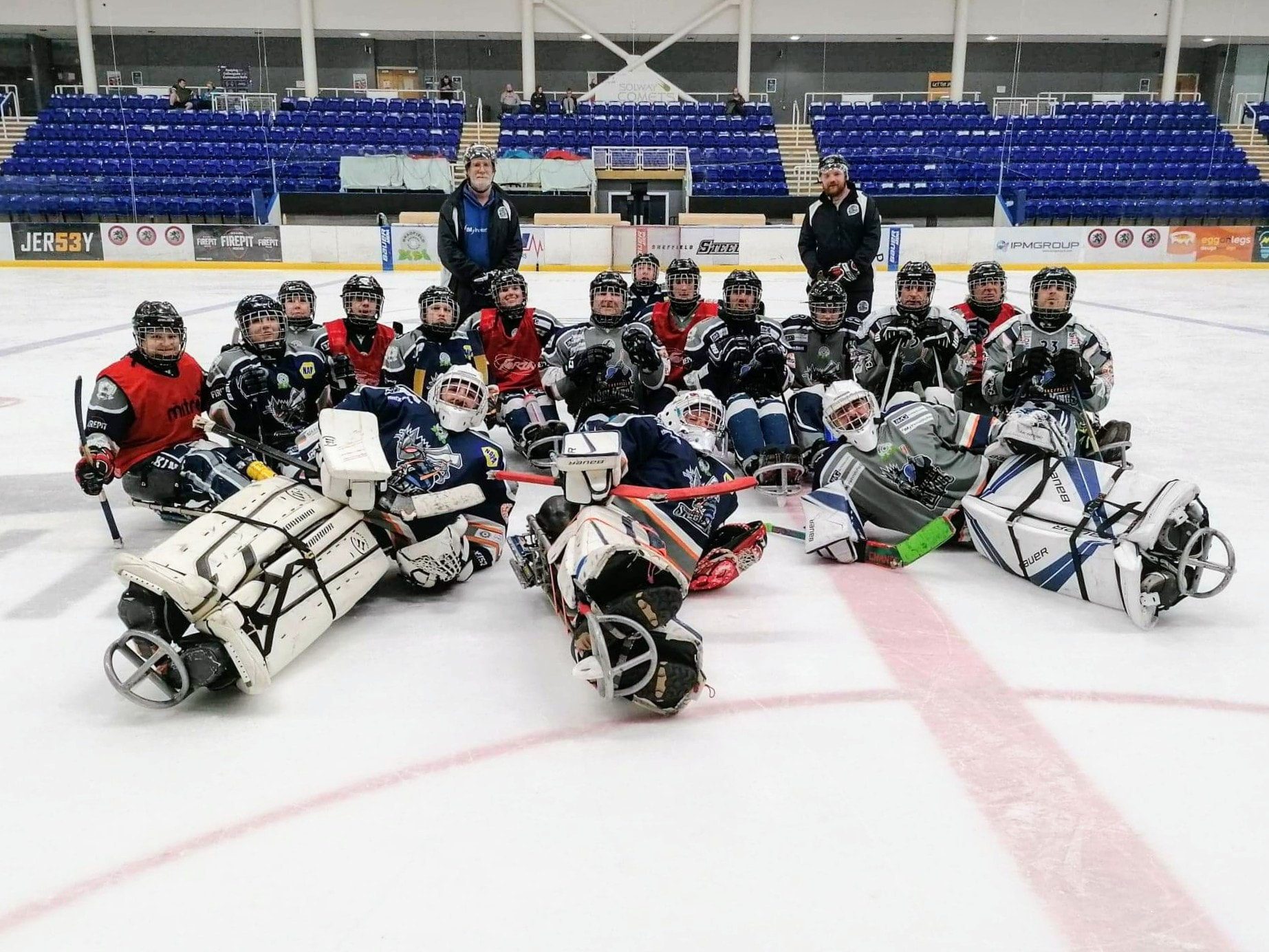 Steelkings Roster Photo March 2022, British Ice Hockey