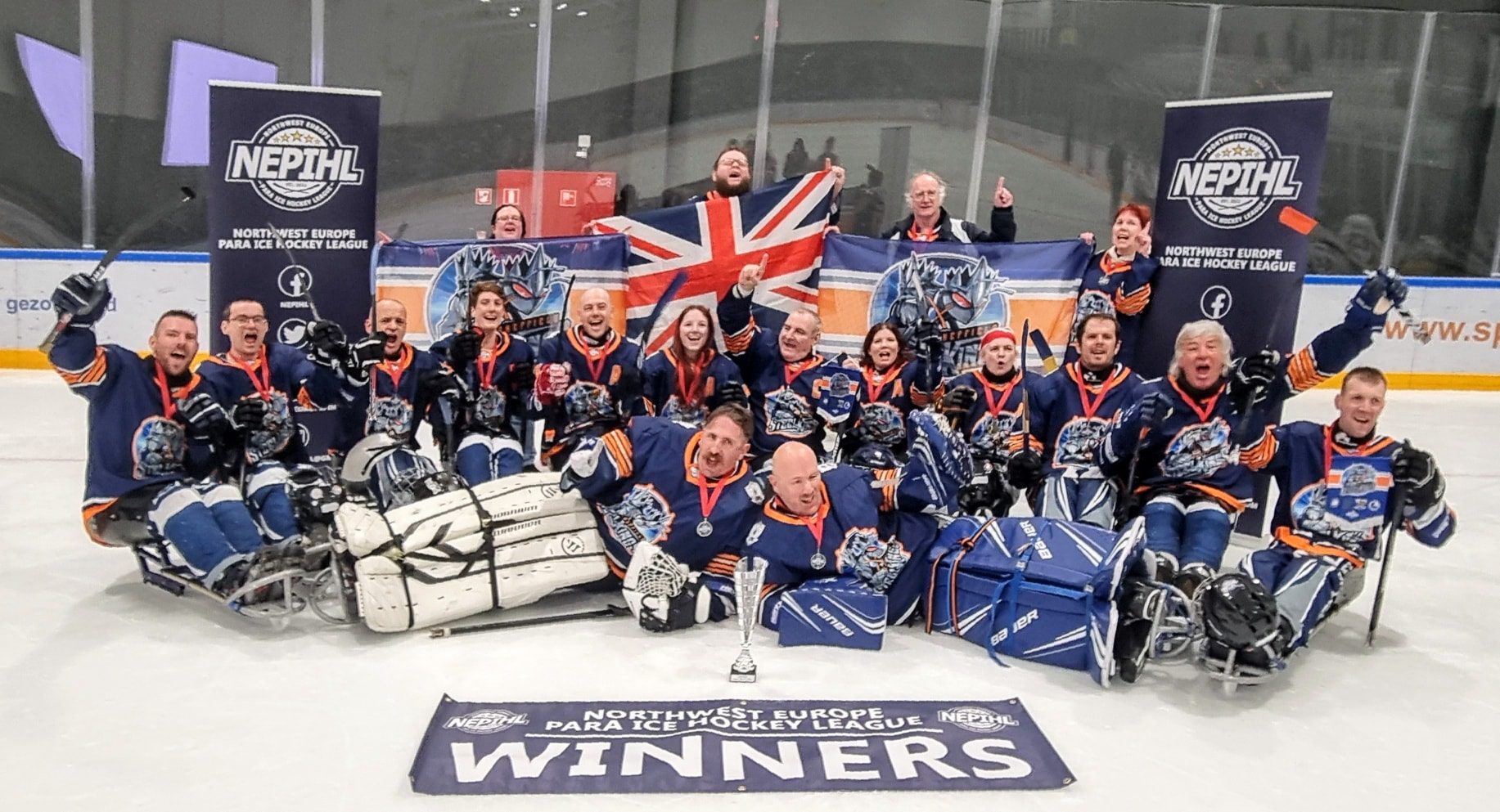 Steelkings Trophy Picture, British Ice Hockey