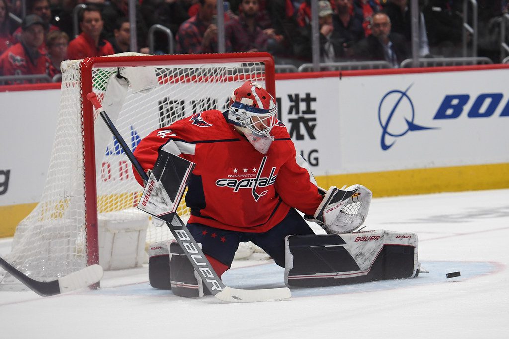 After a shaky start to his Washington Capitals career, Vitek Vanecek has seized control of the crease in D.C. (Image: All-Pro Reels)