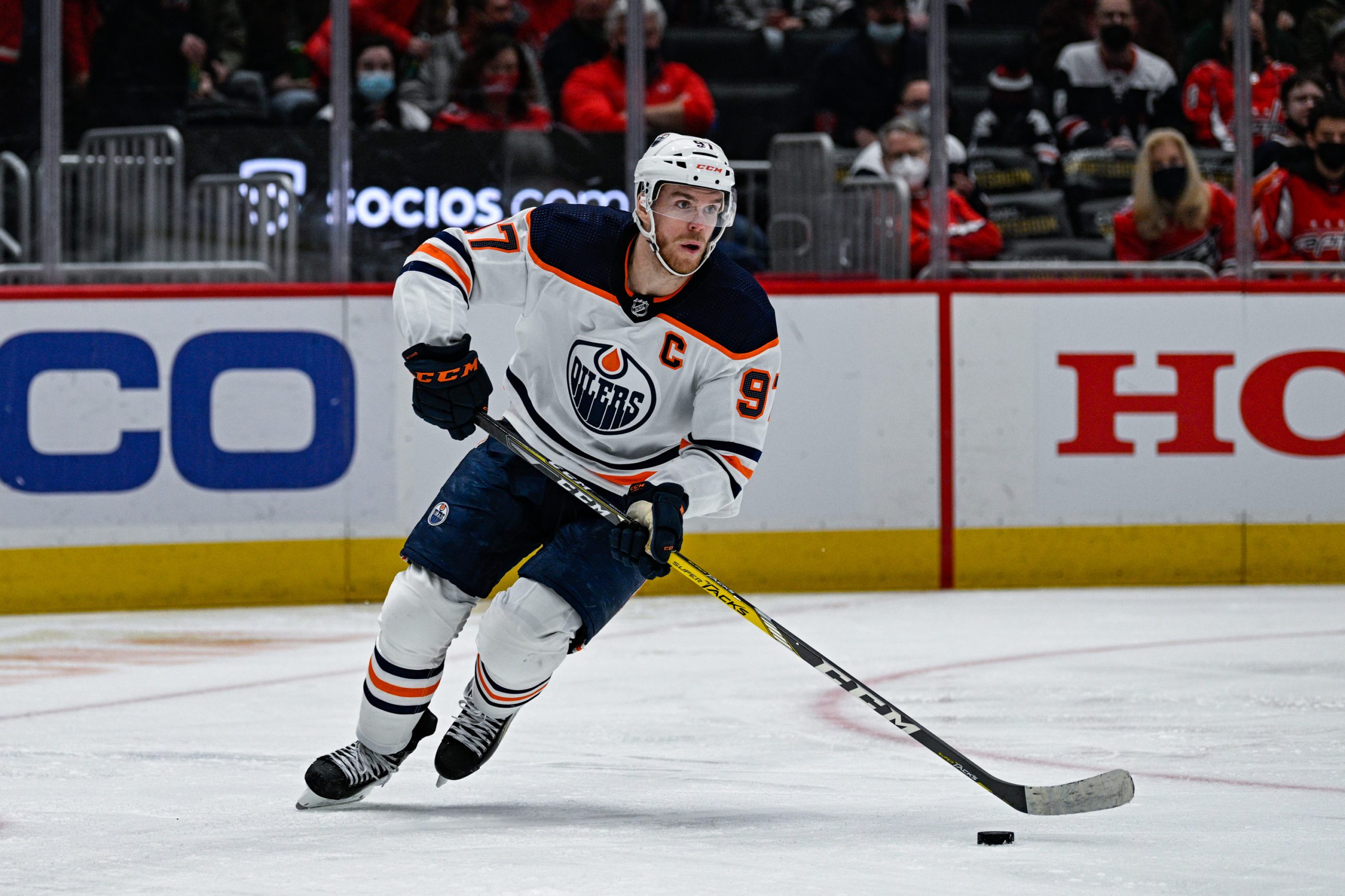 After featuring for Team North America in 2016, Connor McDavid could captain Team Canada at the 2024 World Cup of Hockey (Image: Brian Murphy, All-Pro Reels)