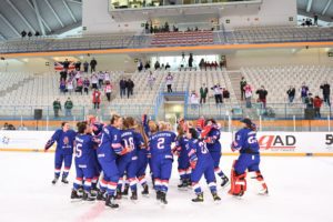 GB Women And Fans, British Ice Hockey