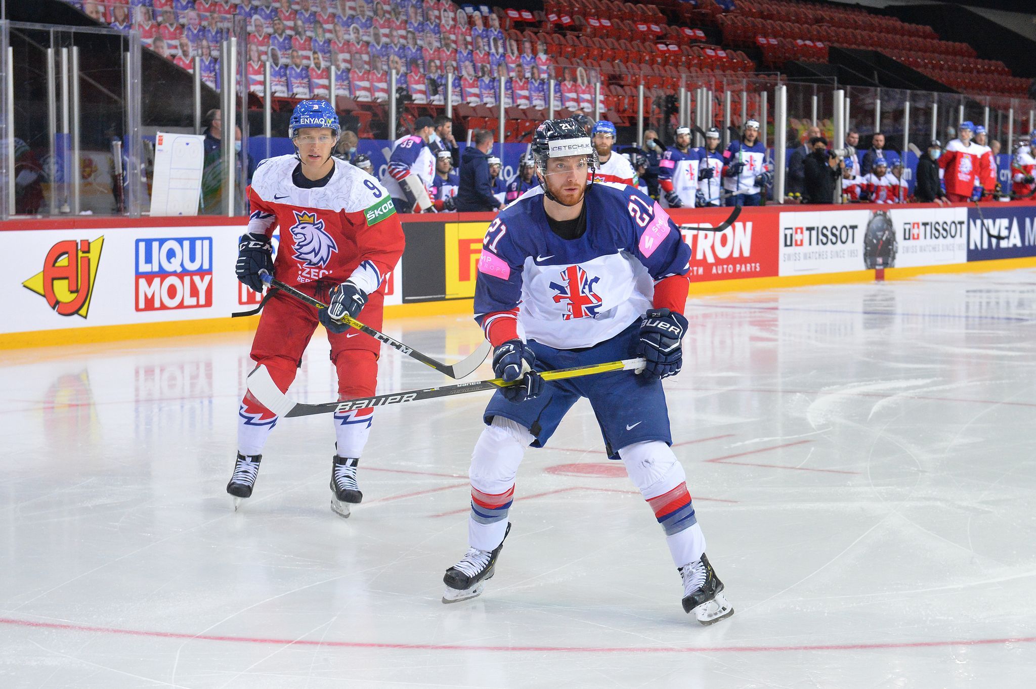 Team GB forward Mike Hammond will ice for the Nottingham Panthers in 2022-23 (Image: Dean Woolley)