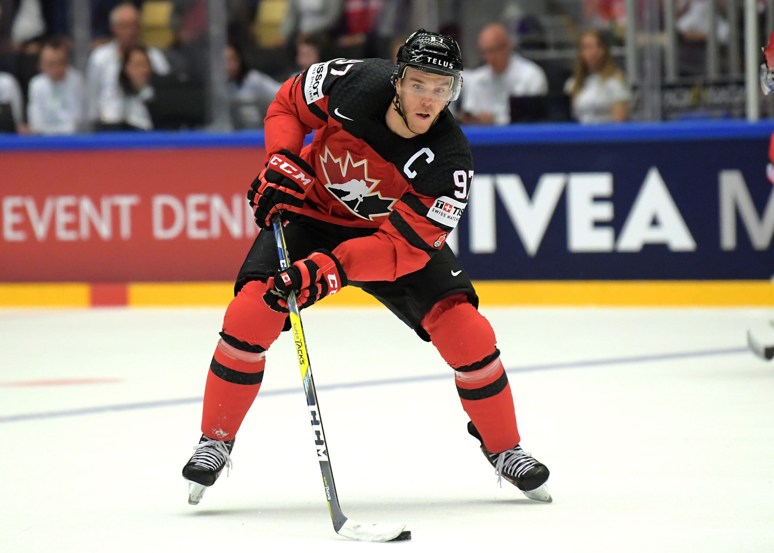 NHL four-team Connor McDavid, Team Canada (Image: IIHF)