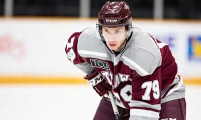 Nicolas Ouellet, now of the Guildford Flames (Image: University of Ottawa)