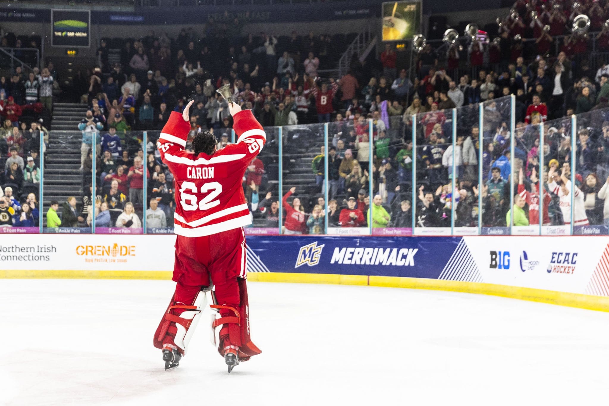 NCAA Hockey | Mathieu Caron, Boston University (Image: Terriers Athletics)