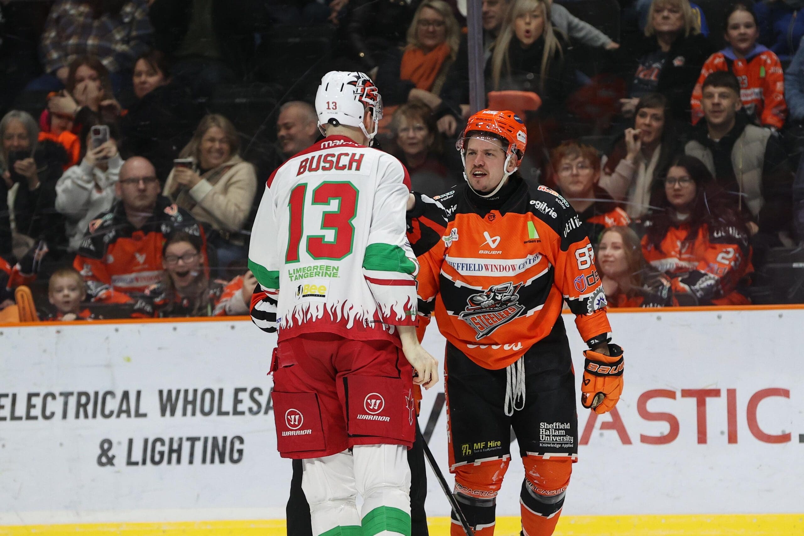 Marc-Olivier Vallerand, Sheffield Steelers (Image: Dean Woolley)