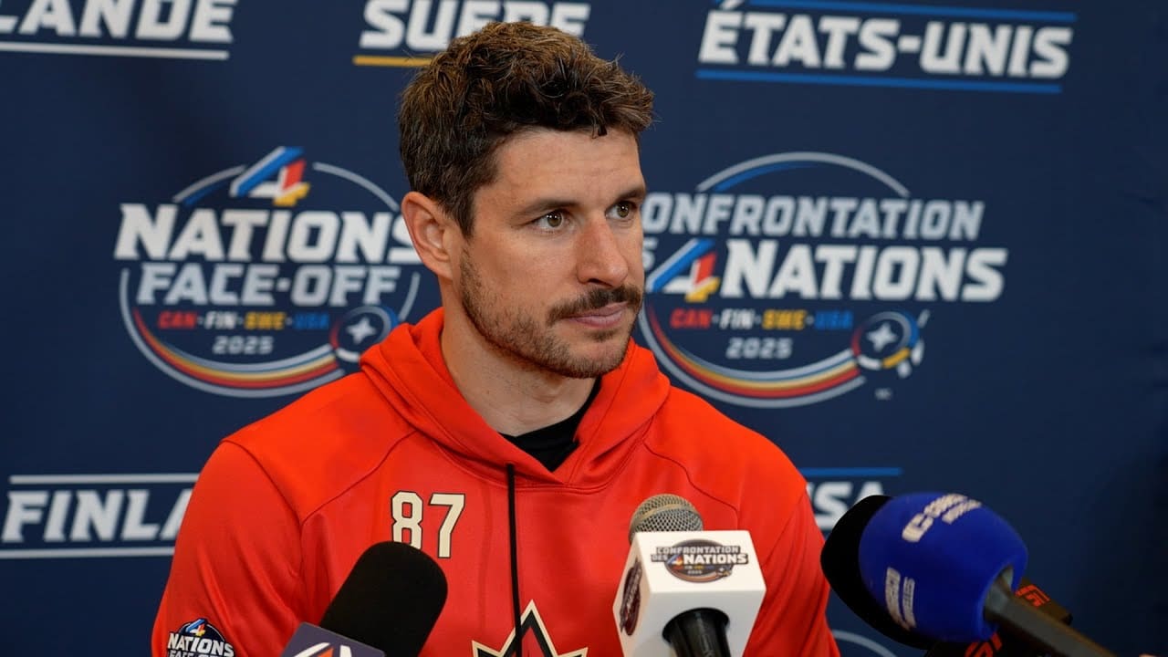 4 Nations Face-Off: Sidney Crosby, Team Canada (Image: NHL)