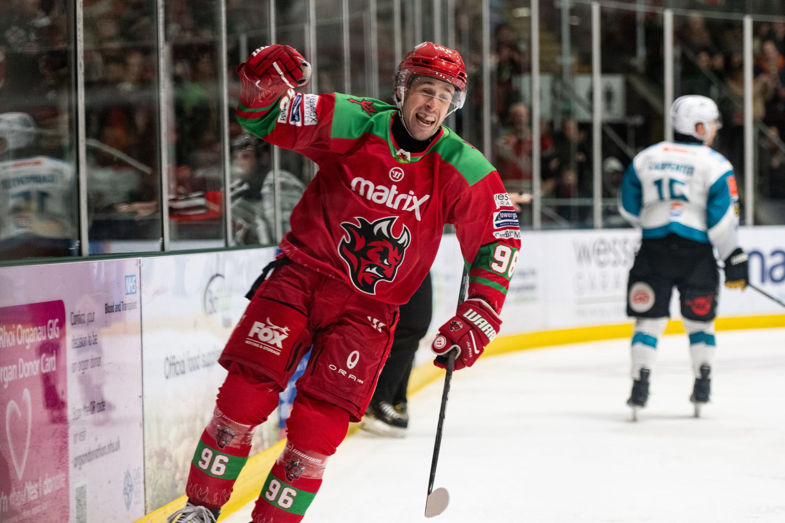 Cole Sanford, Cardiff Devils (Image: James Assinder)