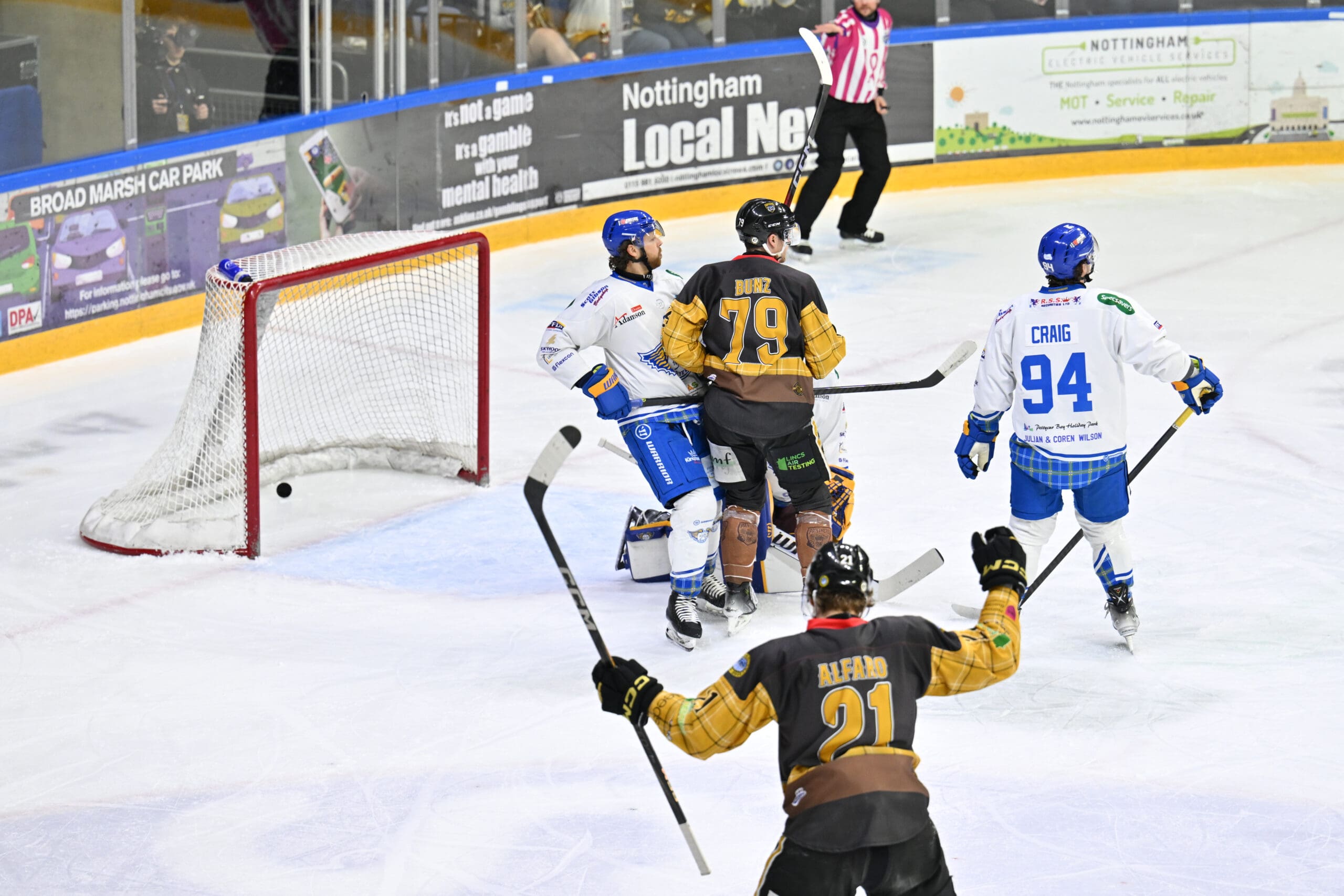 Matt Alfaro, Nottingham Panthers (Image: Panthers Images) challenge cup
