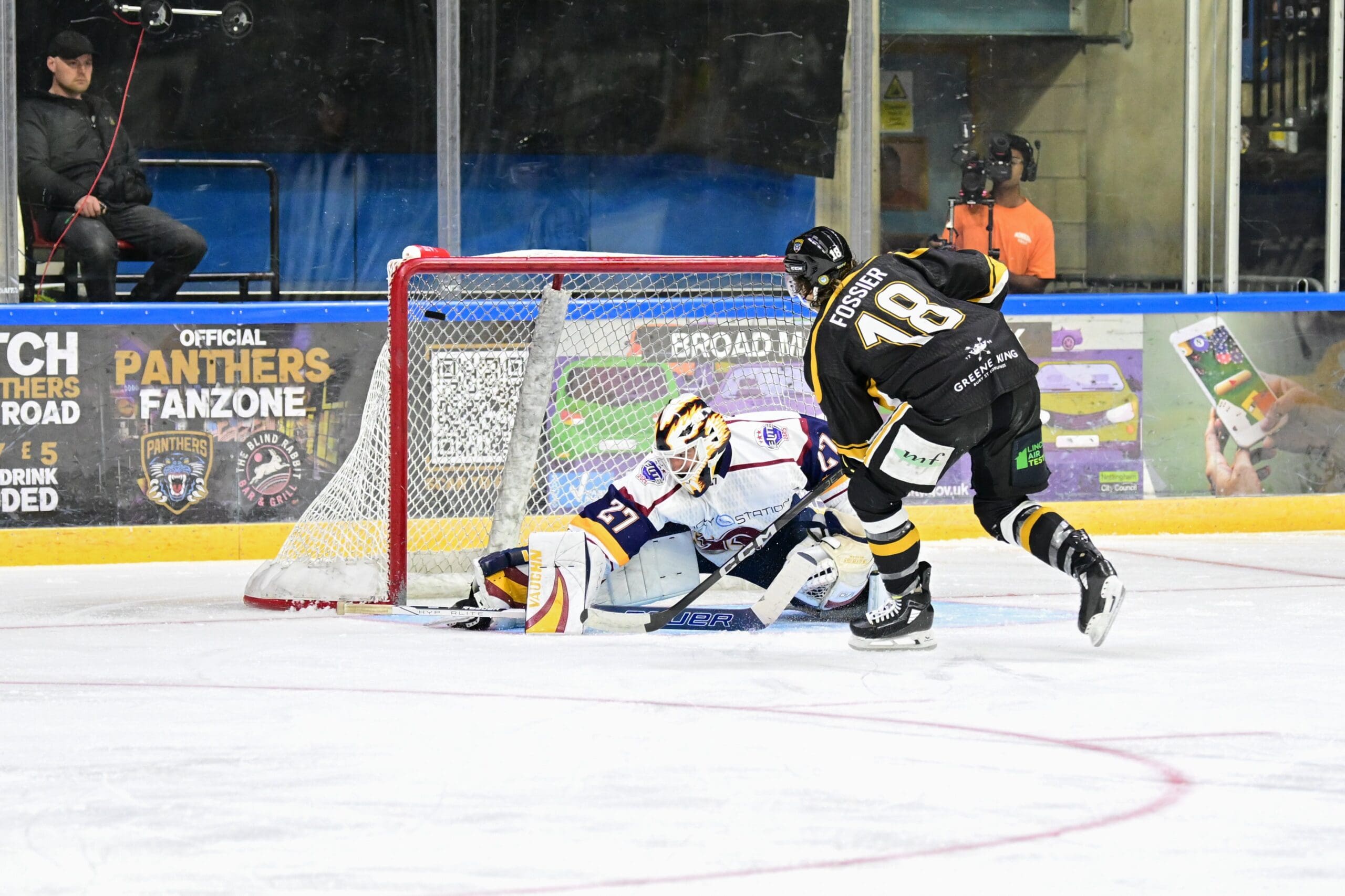Mitchell Fossier, Nottingham Panthers (Image: Panthers Images)