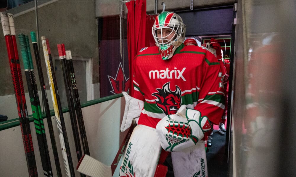 Ben Bowns, Cardiff Devils (Image: James Assinder)