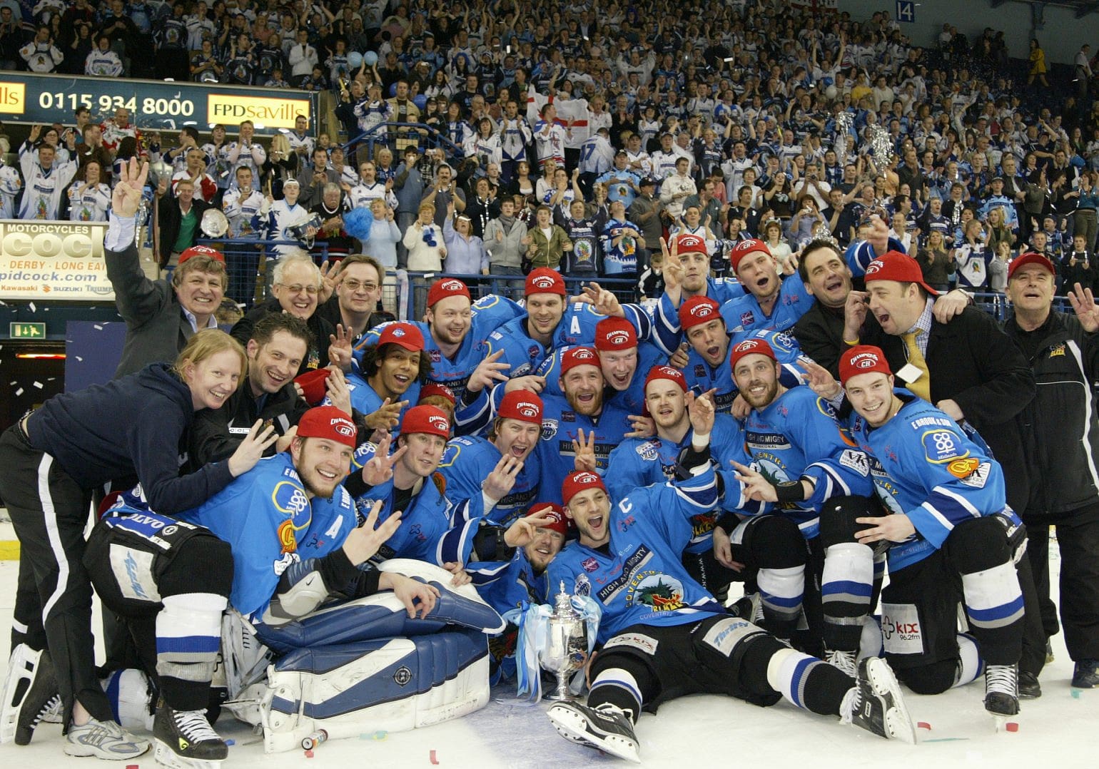 Paul Thompson led the Coventry Blaze to the treble in 2004-05