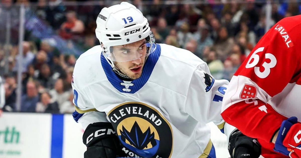 Jake Gaudet, Belfast Giants (Image: Cleveland Monsters)