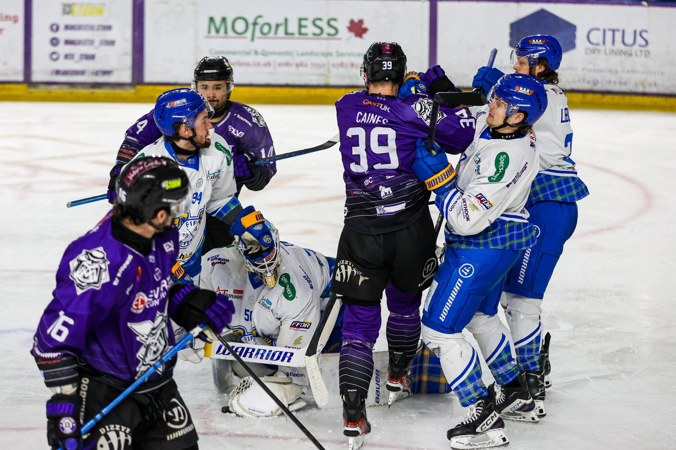 Harrison Caines, Manchester Storm (Image: Mark Ferriss)