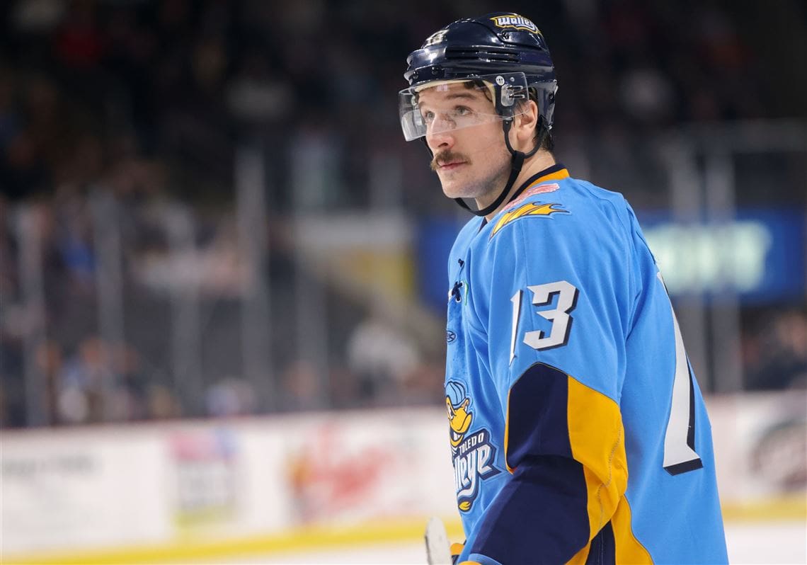Mitch Heard, Sheffield Steelers (Image: ECHL’s Toledo Walleye)
