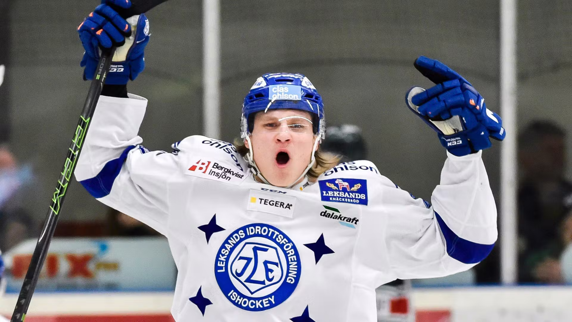 Anton Karlsson, Fife Flyers (Image: HockeyAllsvenskan)
