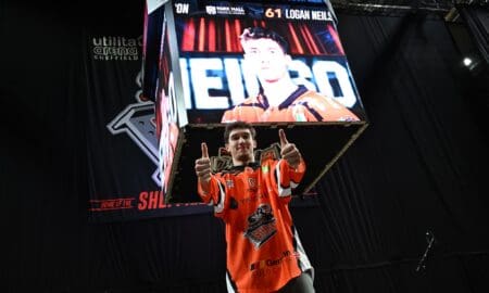 Logan Neilson, Sheffield Steelers (Image: Dean Woolley)