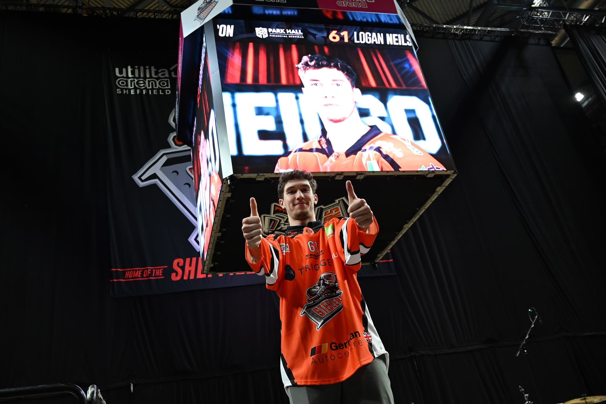 Logan Neilson, Sheffield Steelers (Image: Dean Woolley)