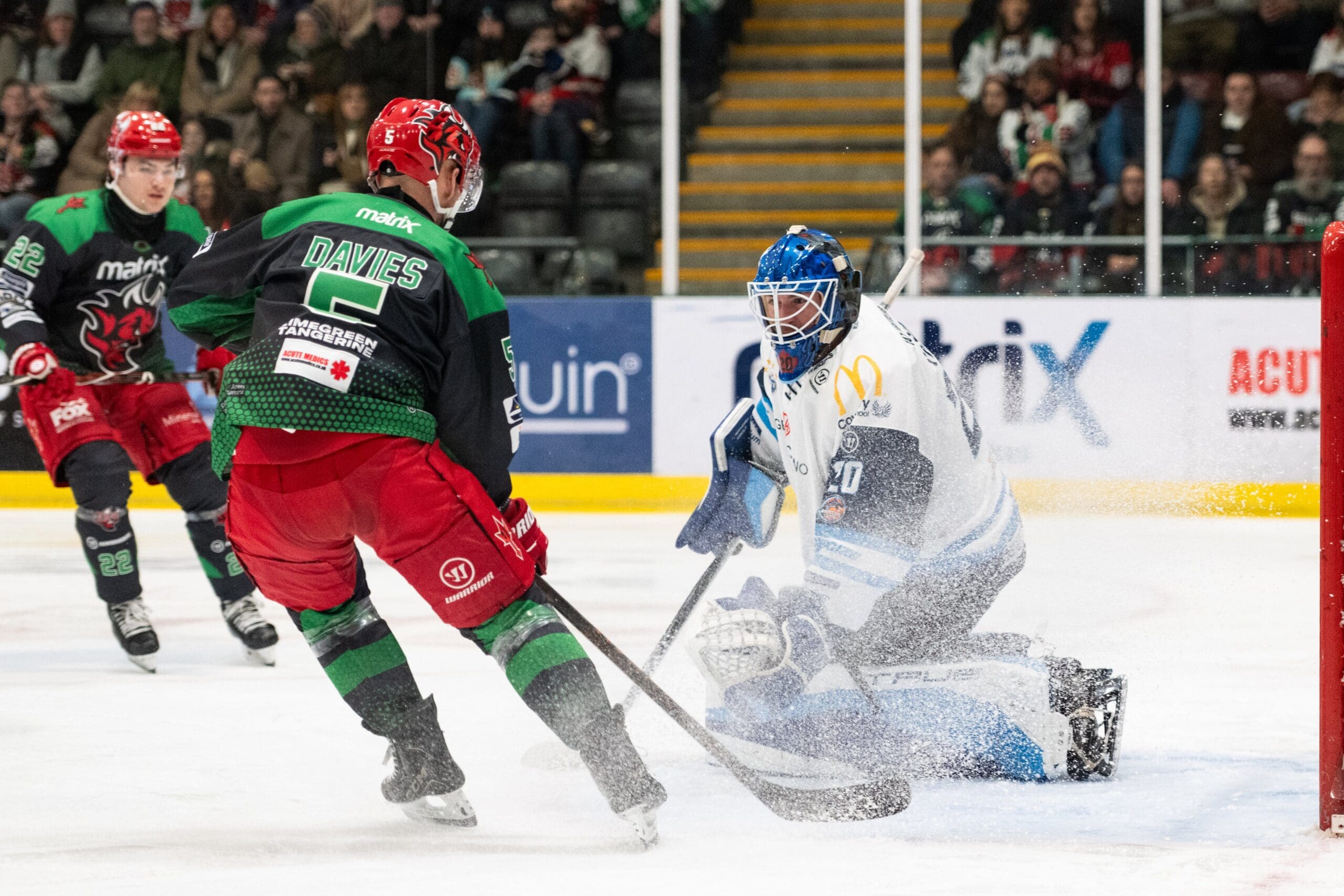 Ben Davies, Cardiff Devils (Image: James Assinder)