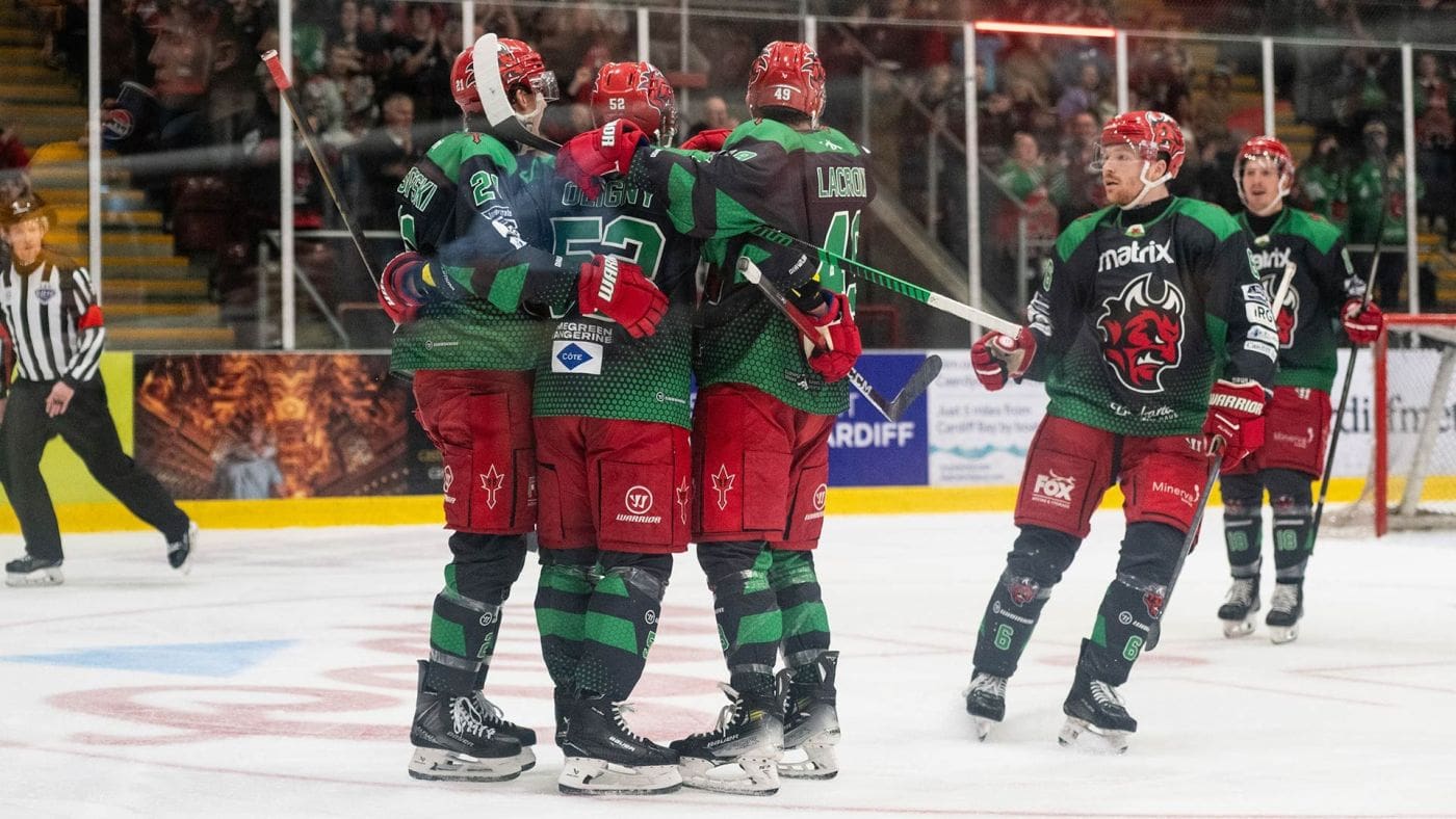 Brandon Estes, Cardiff Devils (Image: James Assinder)