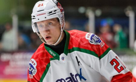 Riley Brandt, Cardiff Devils (Image: Scott Wiggins)