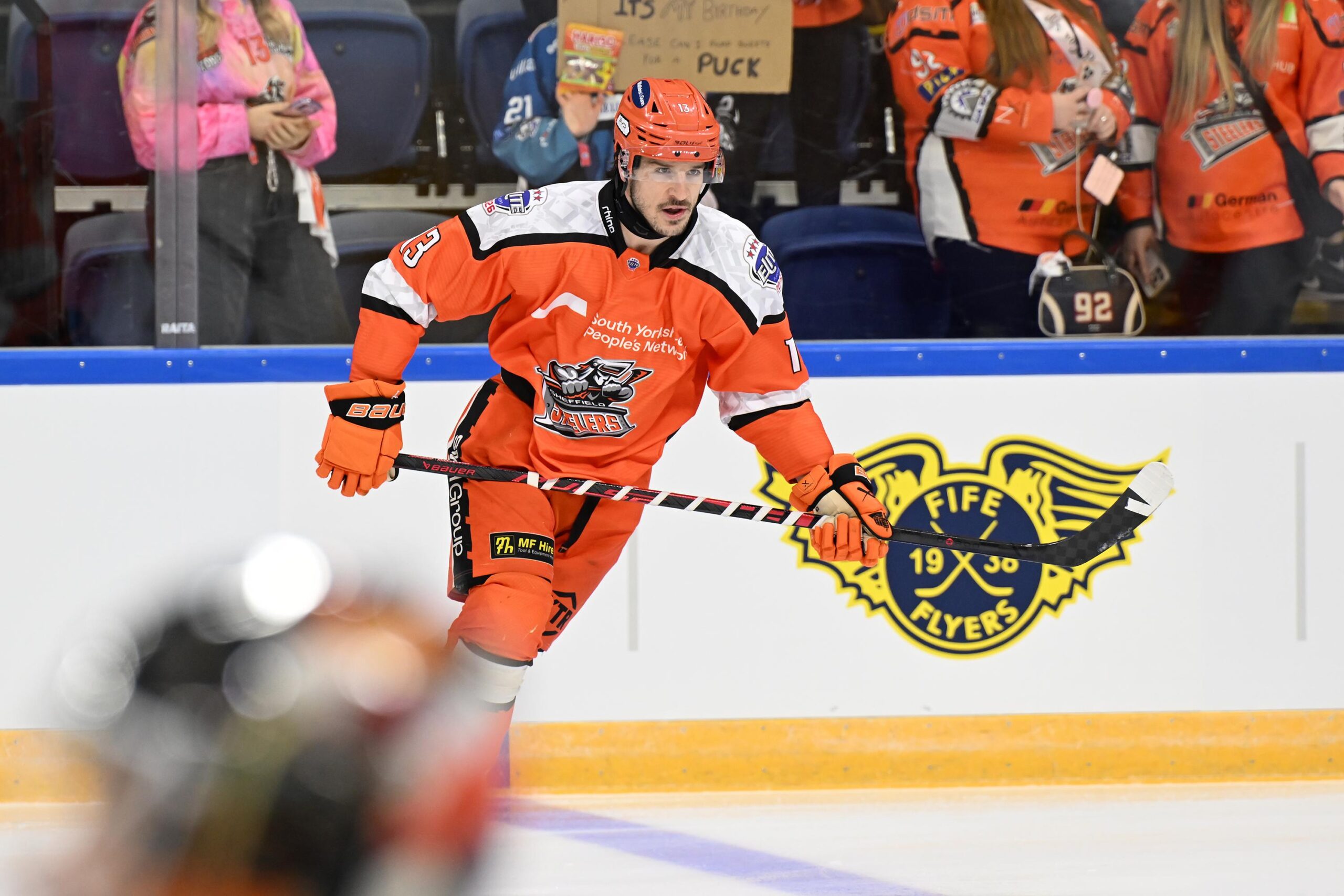 Mitchell Heard, Sheffield Steelers (Image: Elite League)