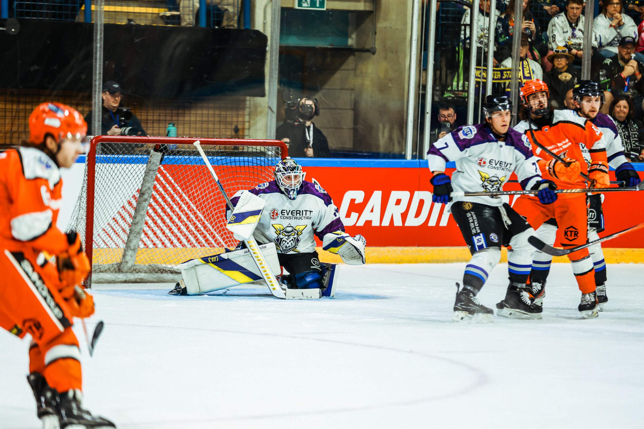 Drew DeRidder, Manchester Storm (Image: Elite League)